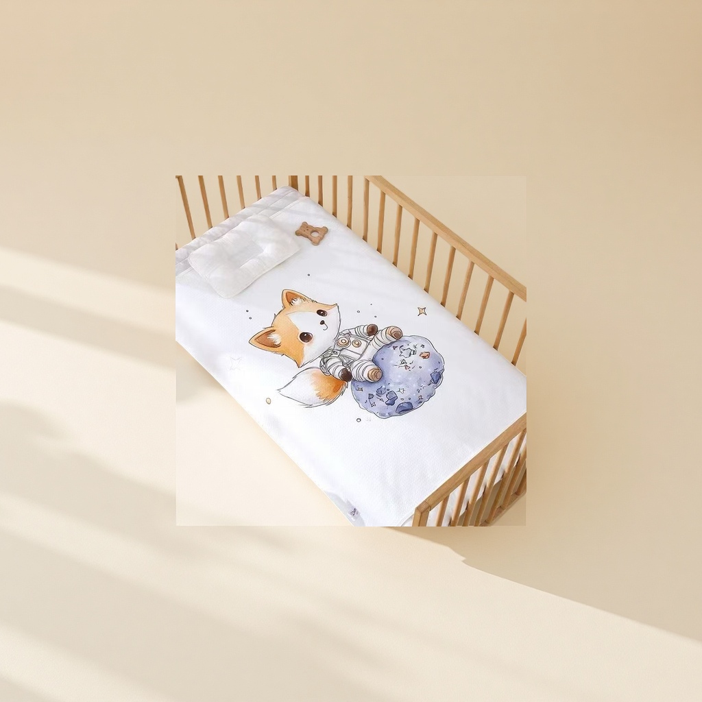 数码印花婴儿尿垫80120片装柔软透气吸水快防漏设计细节图