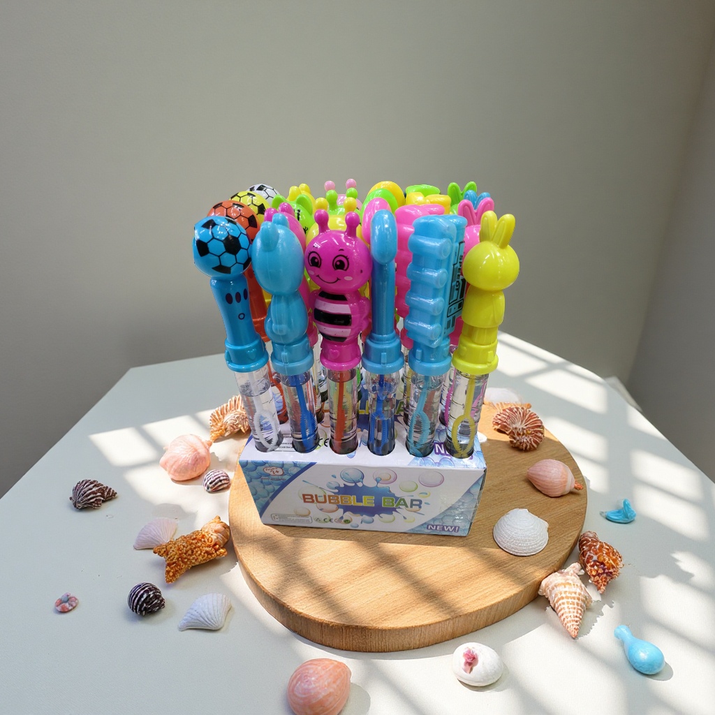 Luminous fireworks bubble machine, 100ml bubble water, electric bubble gun, colorful bubble toys