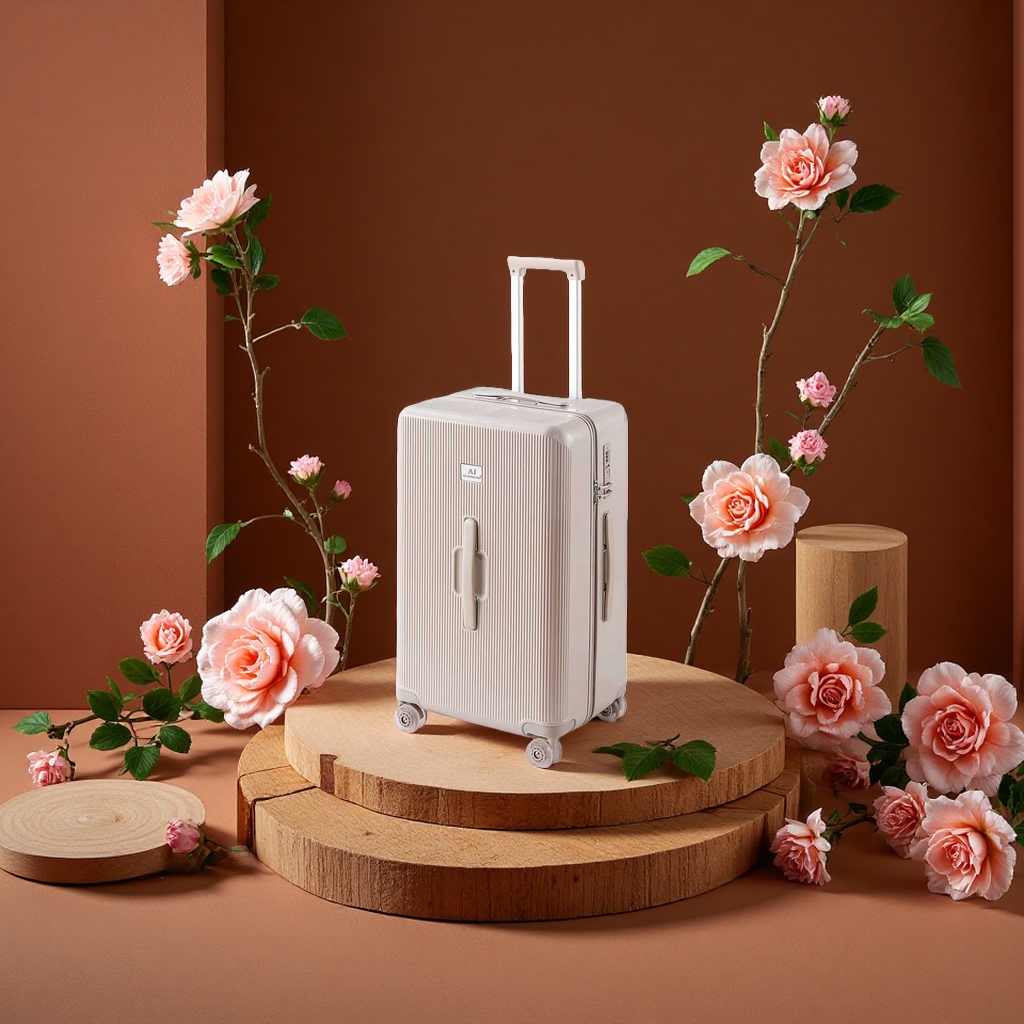 Pull-handle travel bag, large-capacity carry-on suitcase, 20-inch lightweight and durable student suitcase Specification image