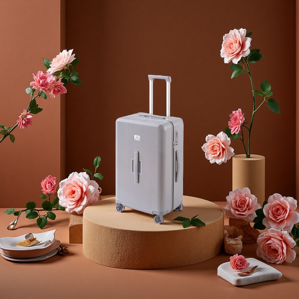 Pull-handle travel bag, large-capacity carry-on suitcase, 20-inch lightweight and durable student suitcase Application Scenario