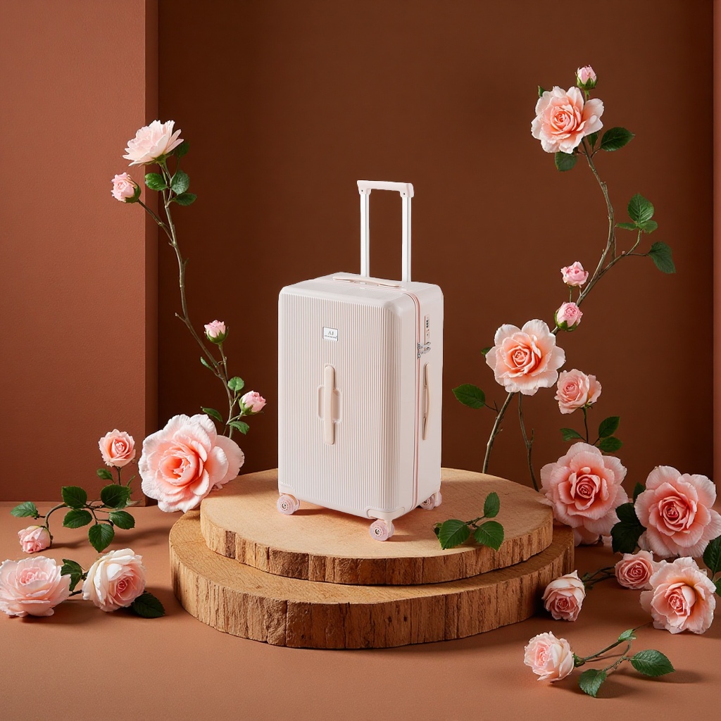 Pull-handle travel bag, large-capacity carry-on suitcase, 20-inch lightweight and durable student suitcase details Picture