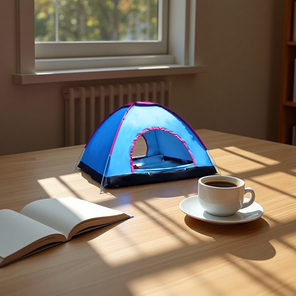 Outdoor tent throwing travel portable windproof and waterproof tent Specification image