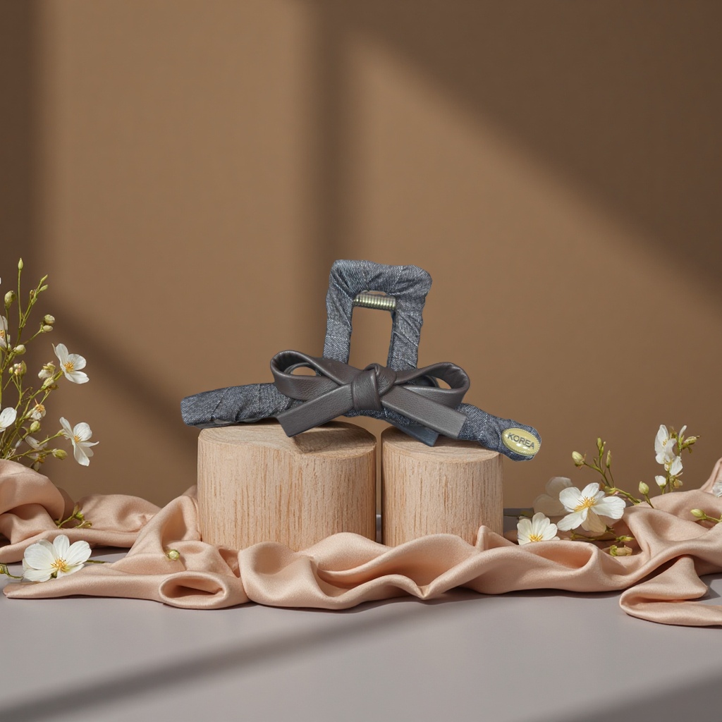 Bow hair clips, hairpins, headwear accessories, cute, sweet and fashionable hair accessories Specification image