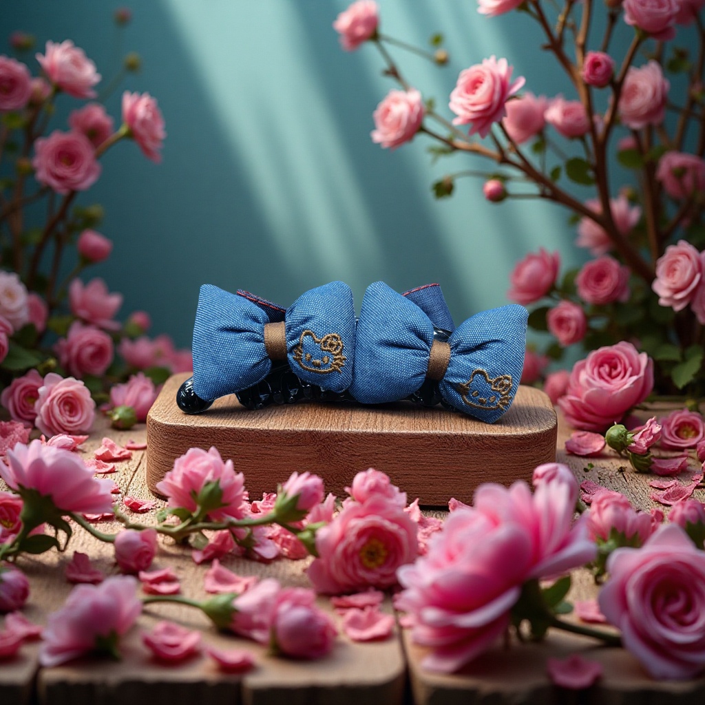 Children's hair clips and hairpins, cute mixed hair styling hair accessories Application Scenario