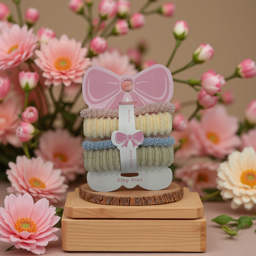 Hair bands, elastic hair clips, women's fashionable headwear, hair ties, and hair binding tools Application Scenario