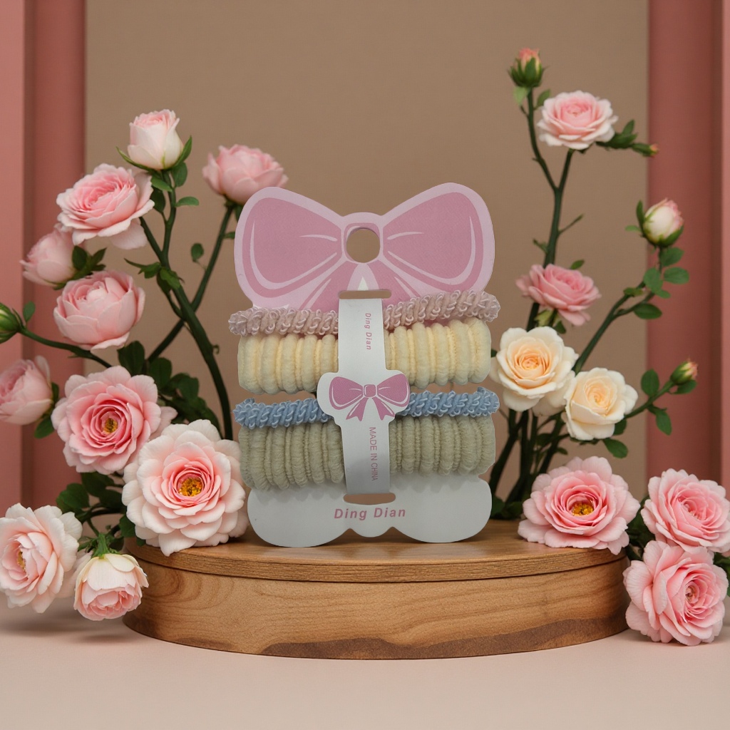 Hair bands, elastic hair clips, women's fashionable headwear, hair ties, and hair binding tools