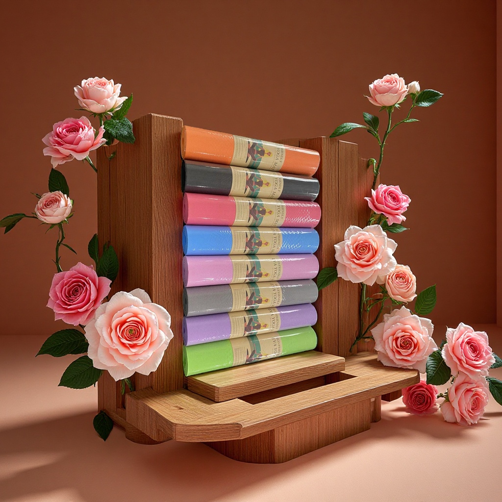 6mmEVA加厚瑜伽垫防滑静音练习垫居家办公适用