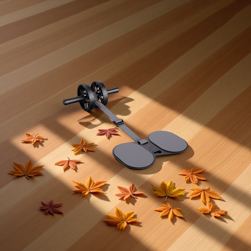 多功能健腹轮家用健身器材锻炼腹部肌肉增强核心力量