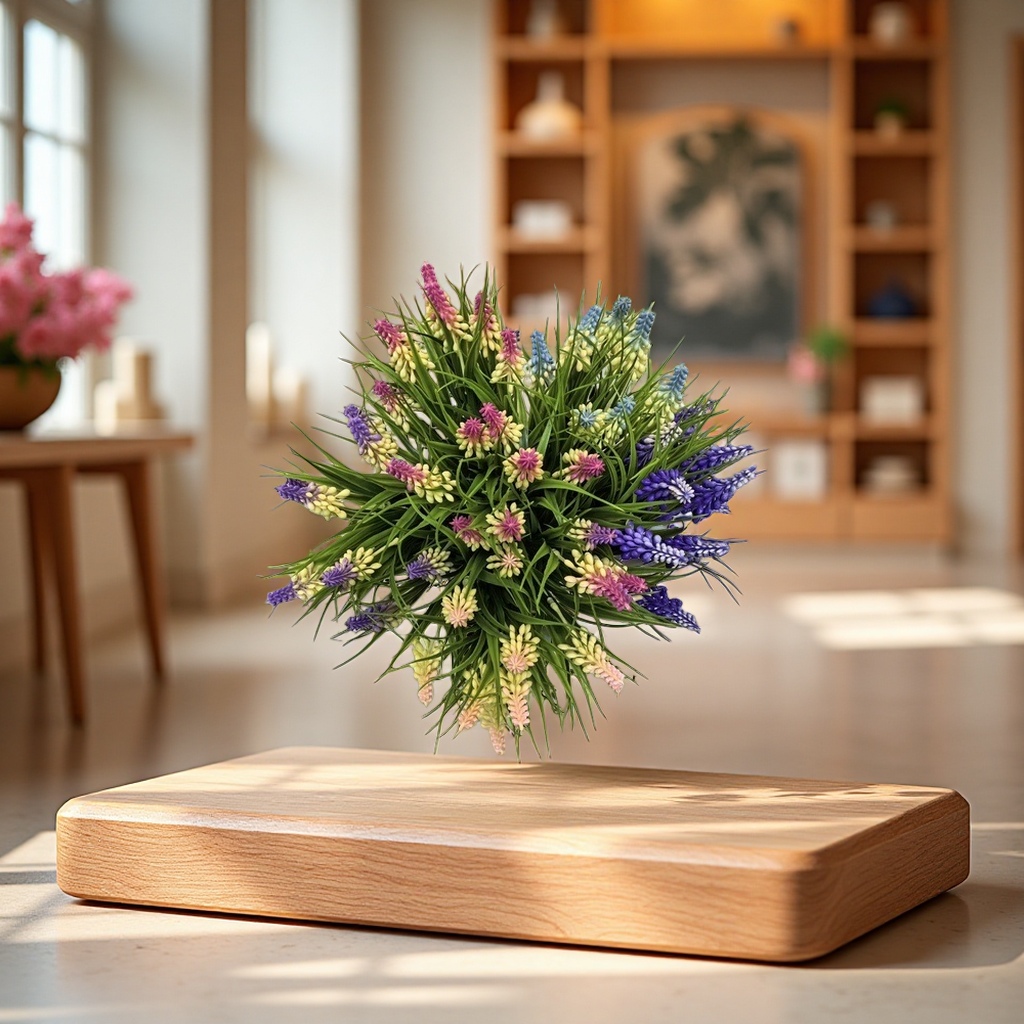 Simulated flower ornaments, living room decoration floral art, green plants, simulated vases, flower bouquet combination sets Application Scenario
