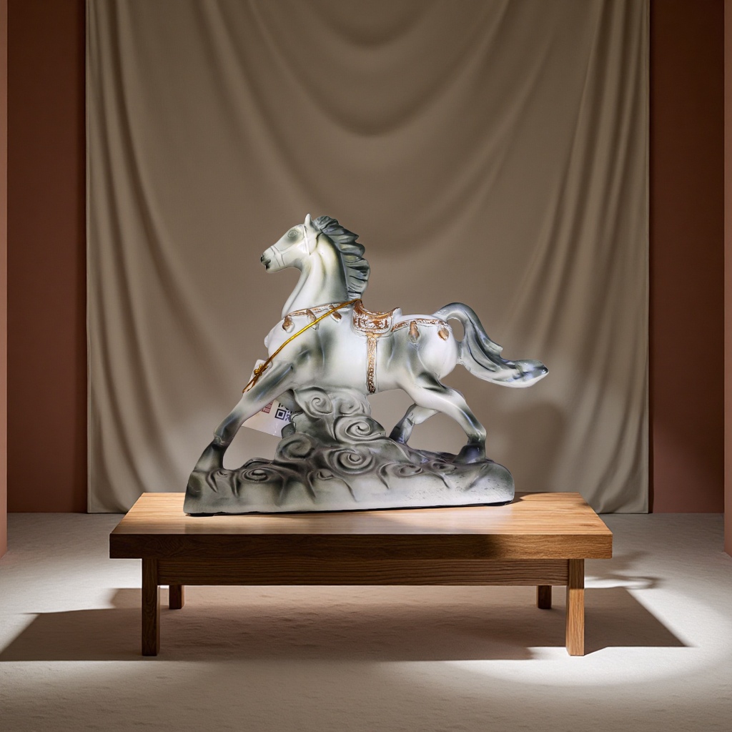 Resin craft horse ornaments details Picture