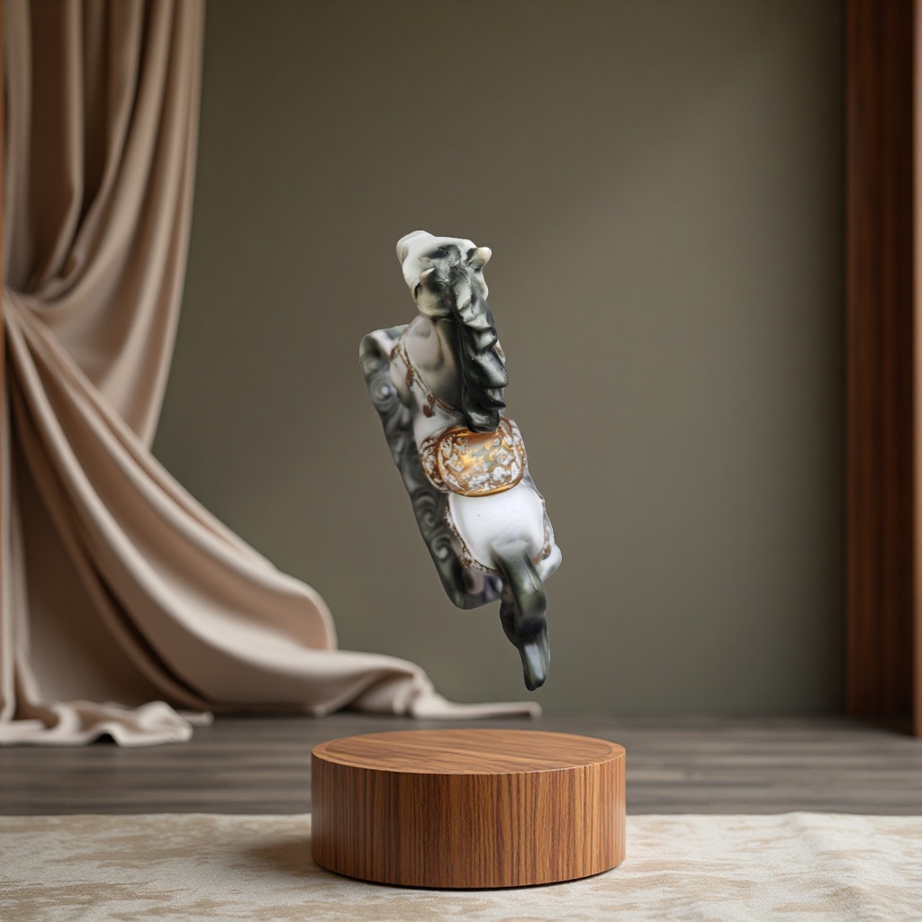 Resin craft horse ornaments Specification image