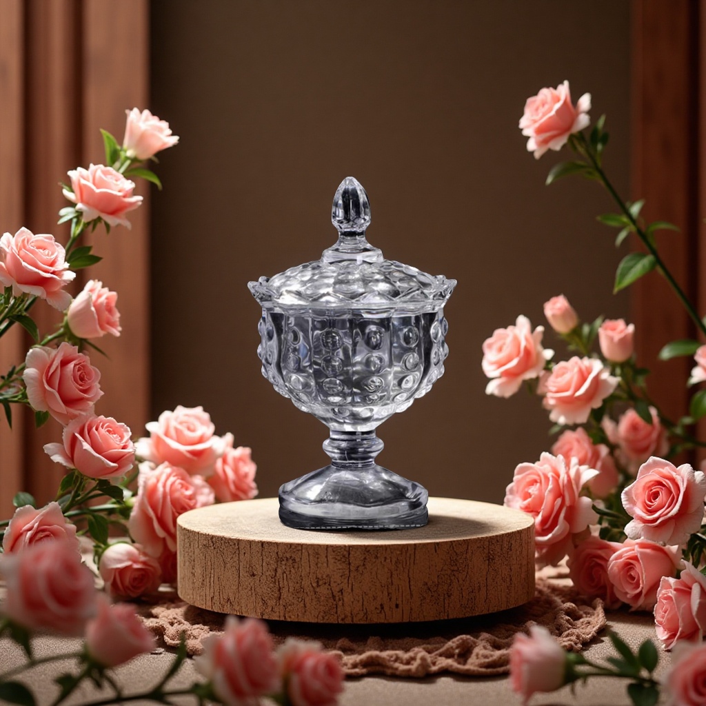 陶瓷罐子摆件装糖实用一款可当摆件可放糖果