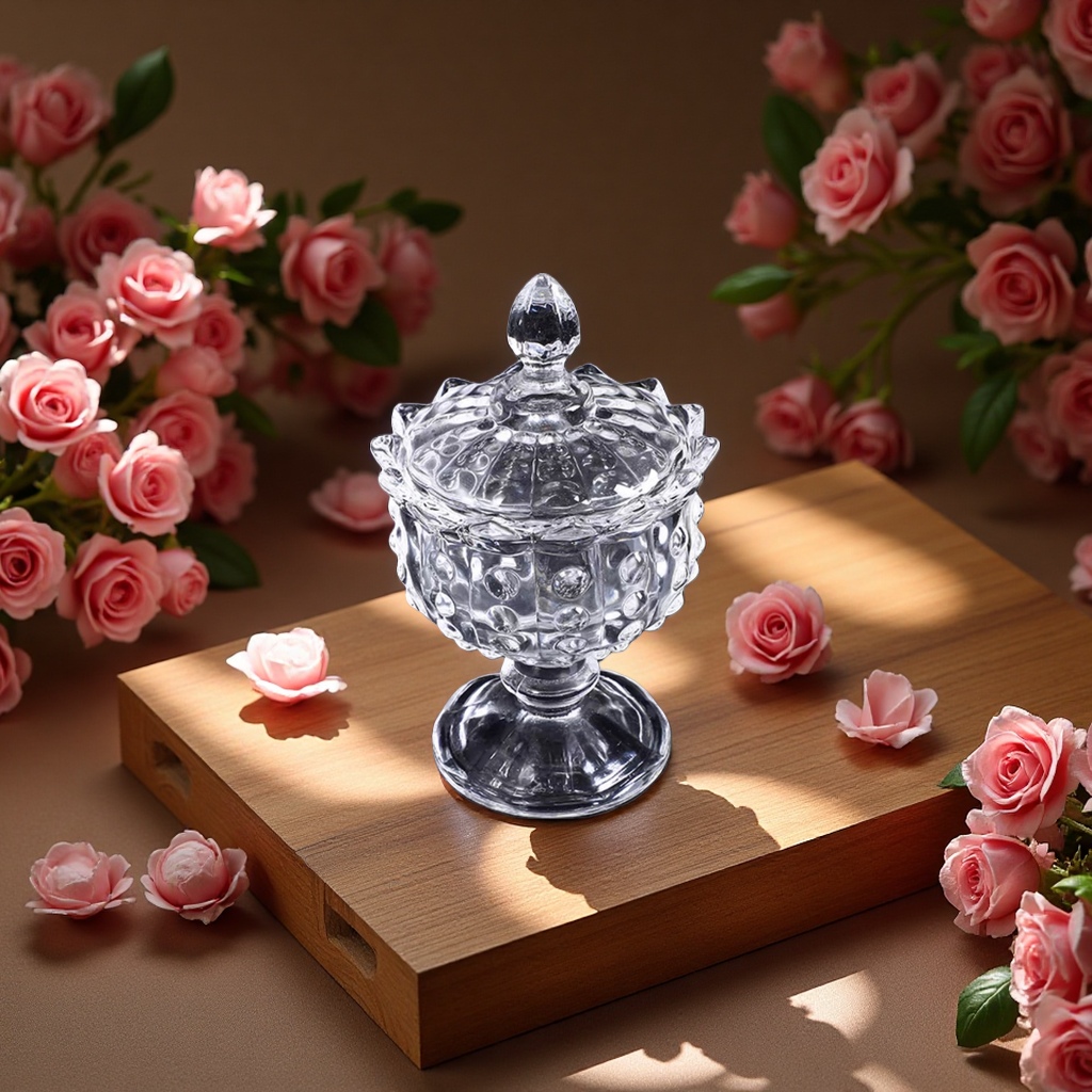 陶瓷罐子摆件装糖实用一款可当摆件可放糖果产品图