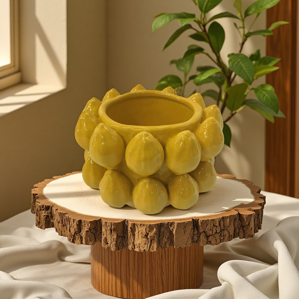 33165 High-temperature ceramic fruit display item storage detail image 2