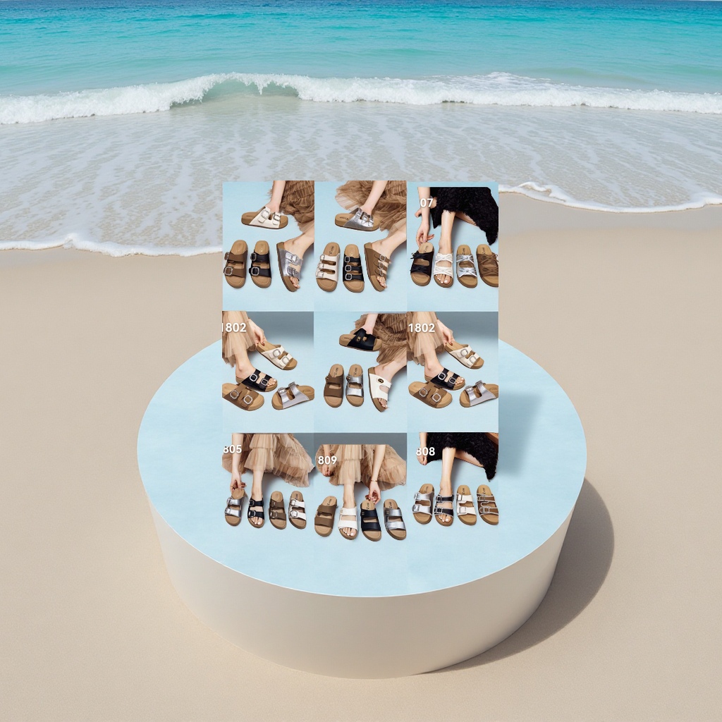 Fashionable women's summer Korean version 2026 new style beach anti-slip cross-border casual versatile details Picture