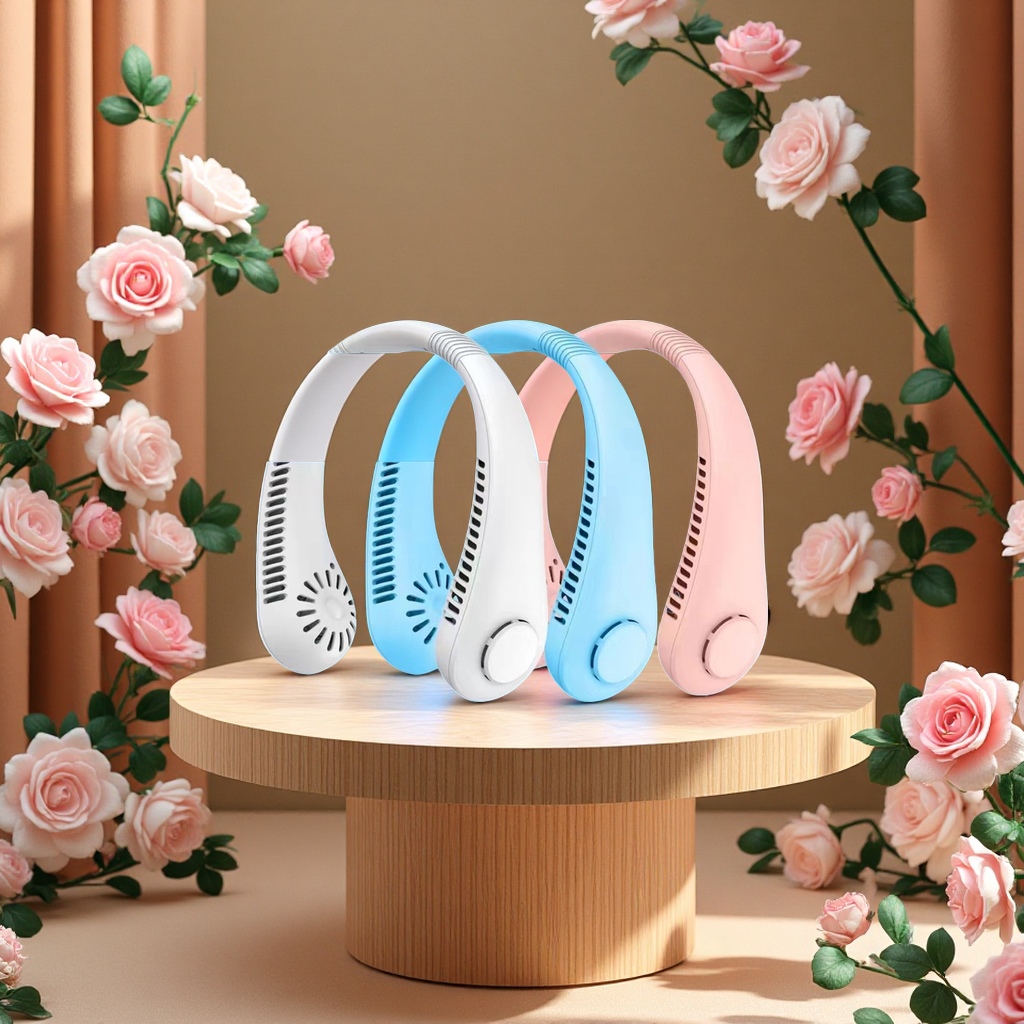 挂脖风扇便携式风扇清凉降温小家电便携风扇