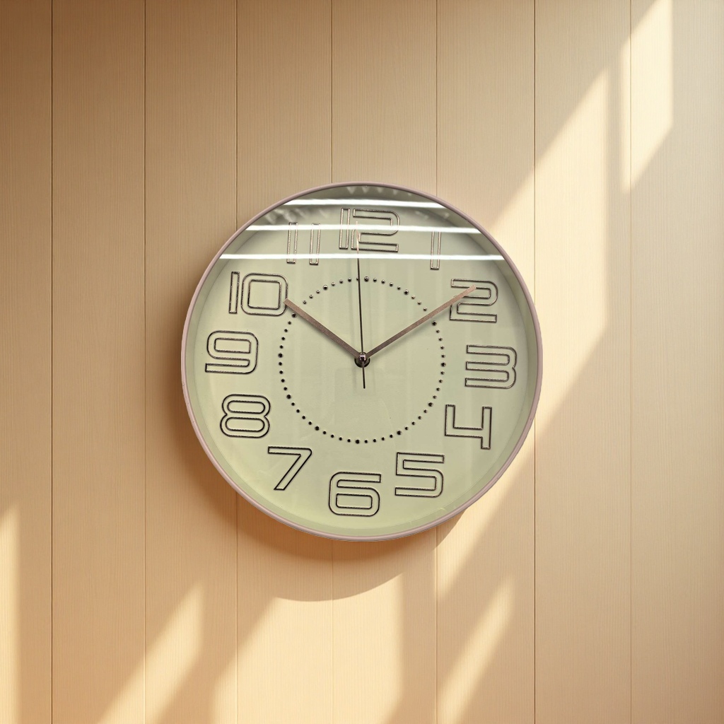 挂钟时钟挂墙上钟，简约，塑料产品图