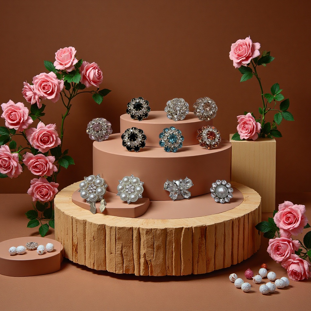 衬衫装饰纽扣时尚个性金属复古风设计感配件