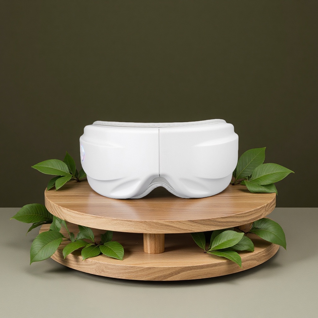 Smart eye care device, hot compress massage device, relieve fatigue, dark circles, air pressure massage eye wholesale, sports outdoor health care equipment K80 Item Picture