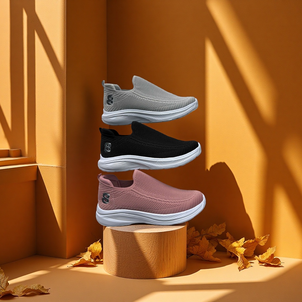 Retro classic sports shoes for women, casual sports outdoor shoes, made of ultra-light materials