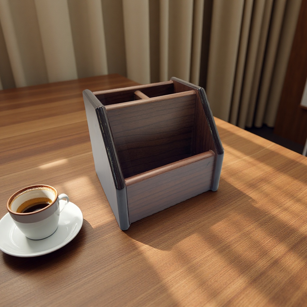 学生笔筒办公文具收纳盒大容量塑料笔袋多层分隔笔筒