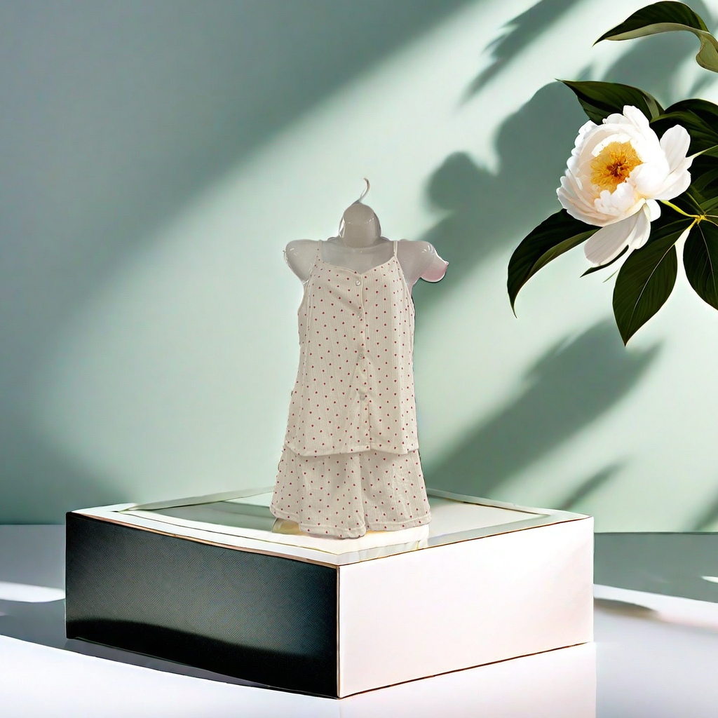 Comfortable home wear, soft and breathable summer halter home pajamas