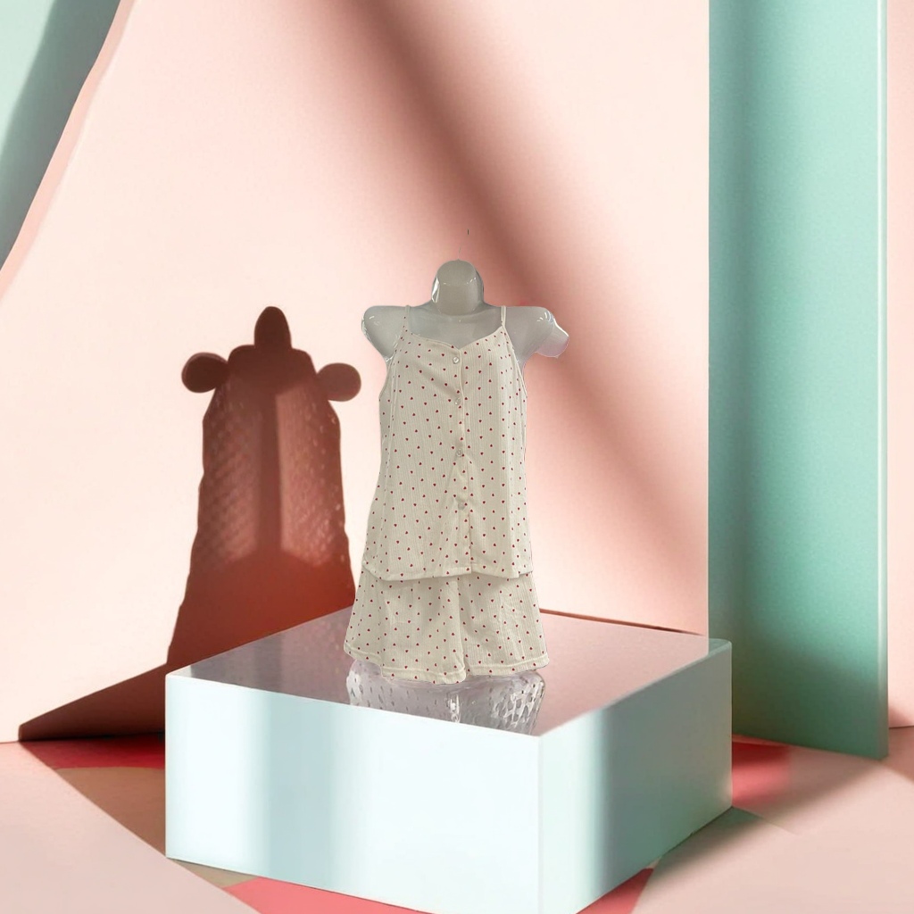 Comfortable home wear, soft and breathable summer halter home pajamas Application Scenario