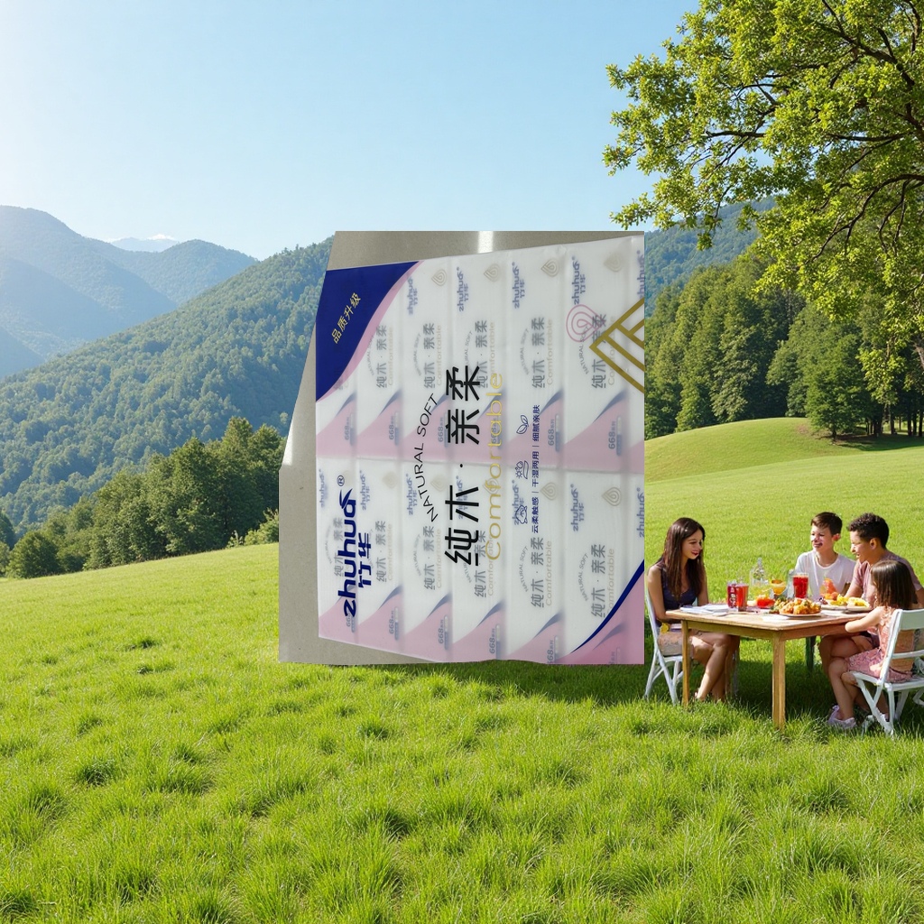 抽纸巾家用装柔软舒适加厚大包装180张纸巾详情图3