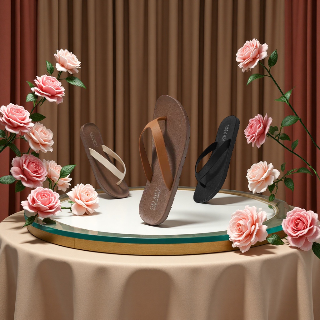 Crystal slippers are fashionable summer sandals and slippers for women details Picture