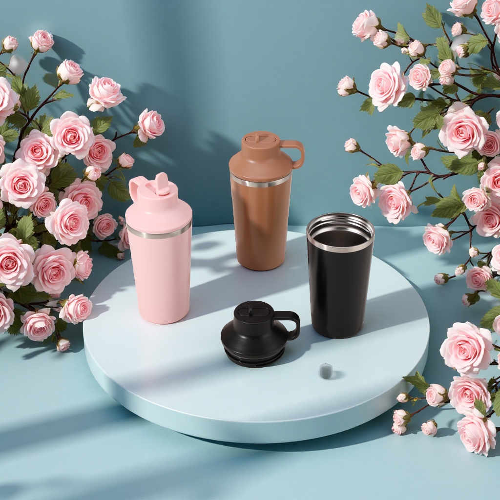 咖啡保温杯吸嘴款便携防漏大容量办公家用细节图