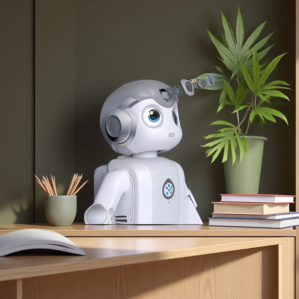 AI Wukong intelligent educational robot, a humanoid companion for children, can have conversations and remotely monitor toys Application Scenario