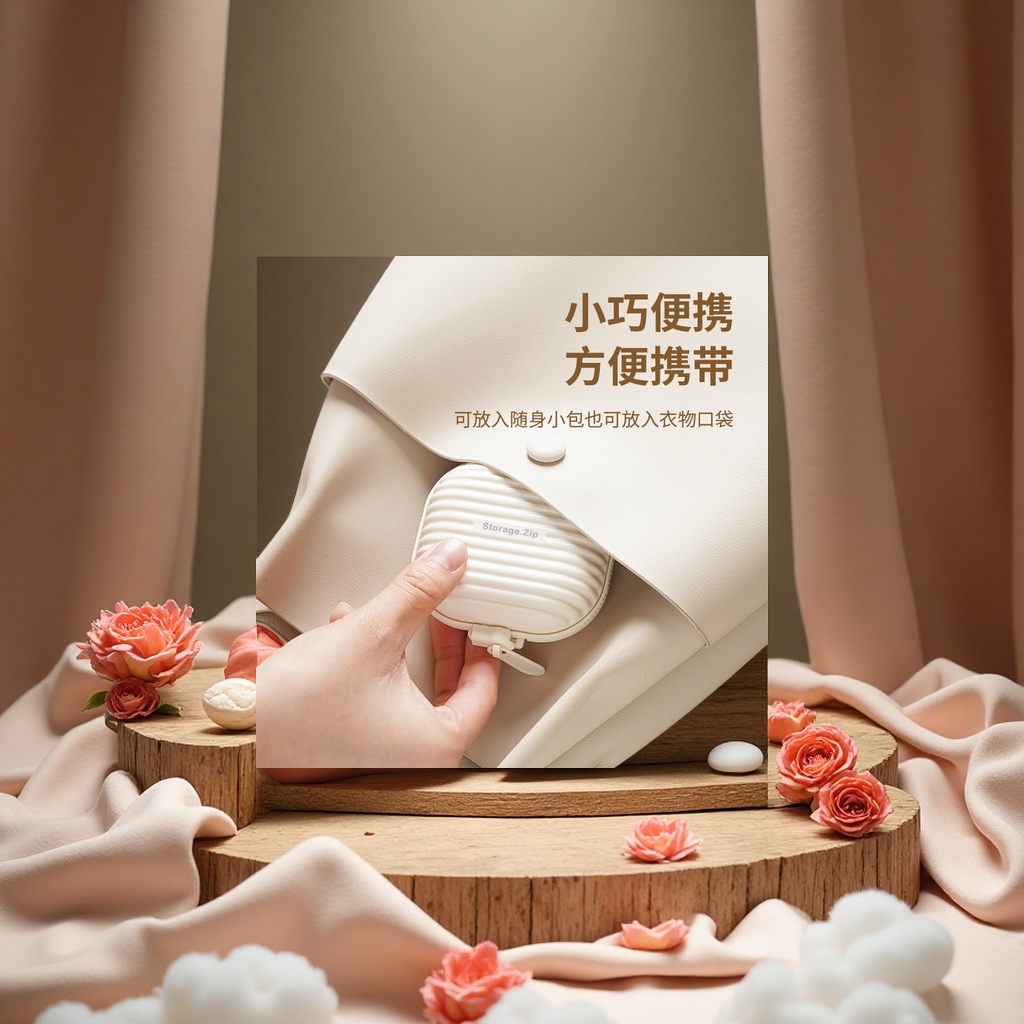 Vacuum glass pill box, lunch box, outdoor insulated lunch box bag, dust-proof storage, daily necessities storage box detail image 3