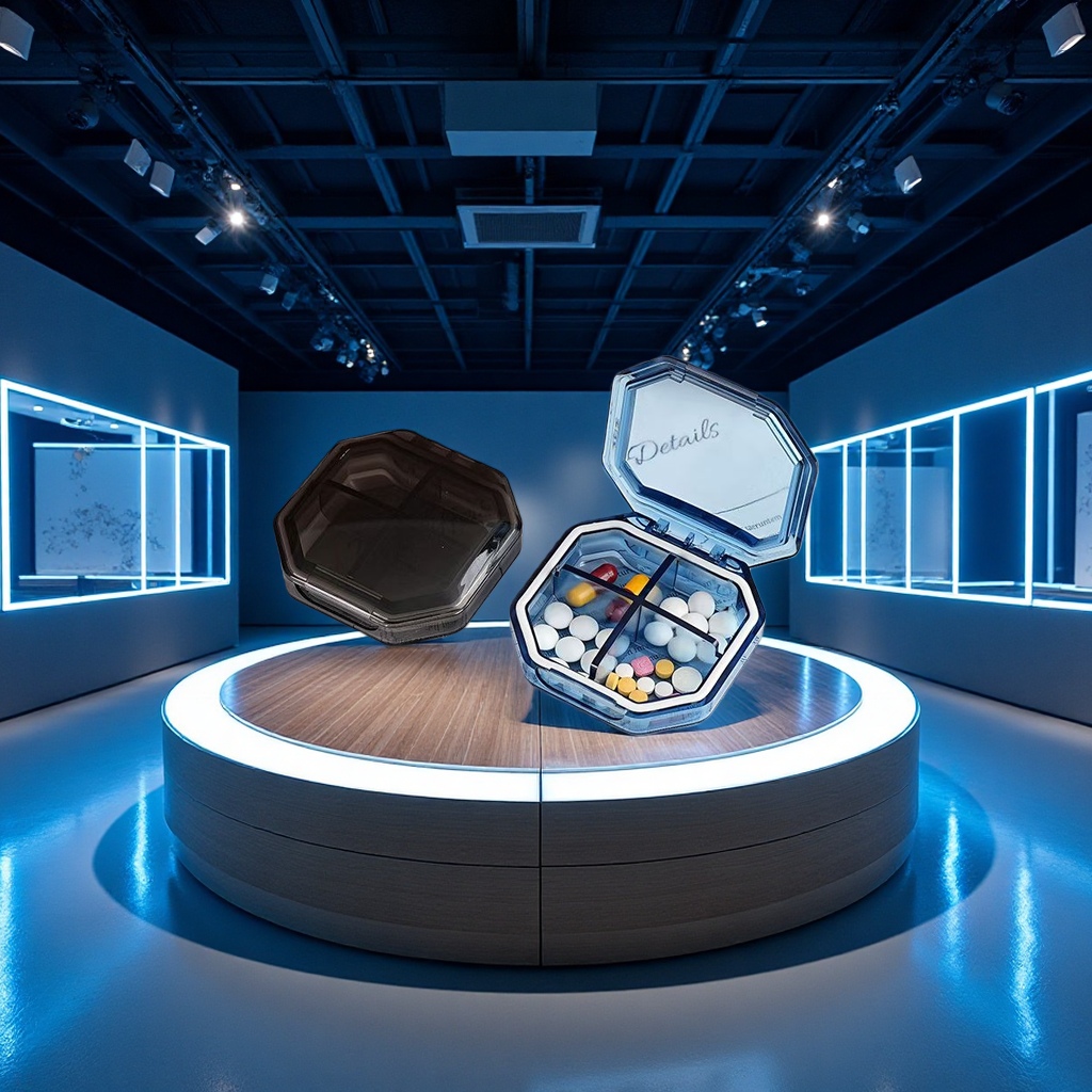 Pill box, plastic storage lunch box, outdoor insulated lunch box bag, dust-proof storage for daily necessities detail image 3