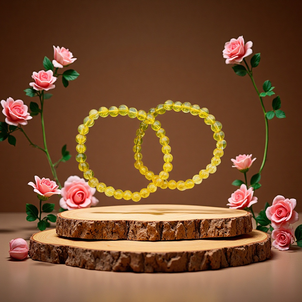 天然水晶手链 女士时尚简约设计款 送女友生日礼物