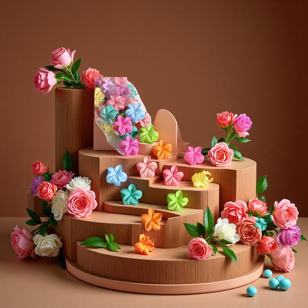 跨境爆款热卖带葱粉小爪夹