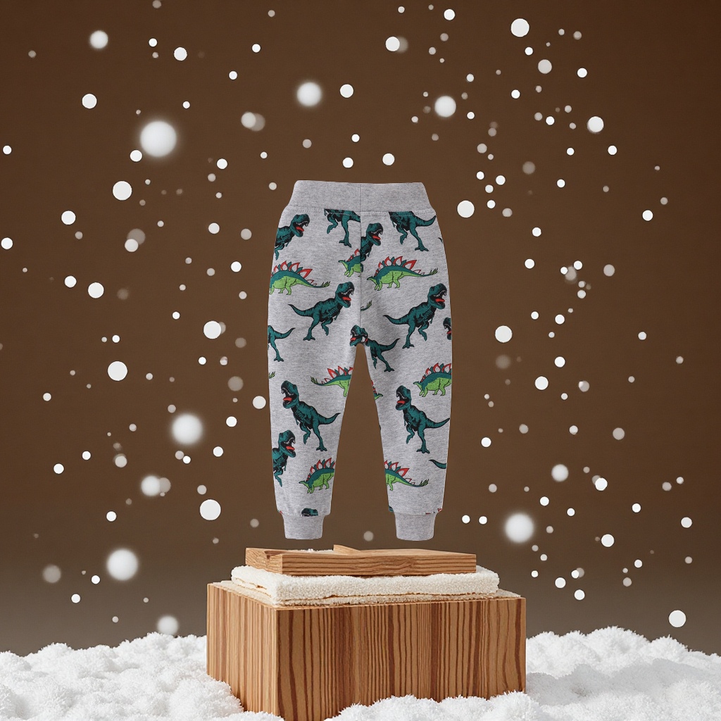 7199 Autumn/Winter new Boys' sweatpants, cotton and wool loop long pants, European and American sporty casual outdoor pants Item Picture