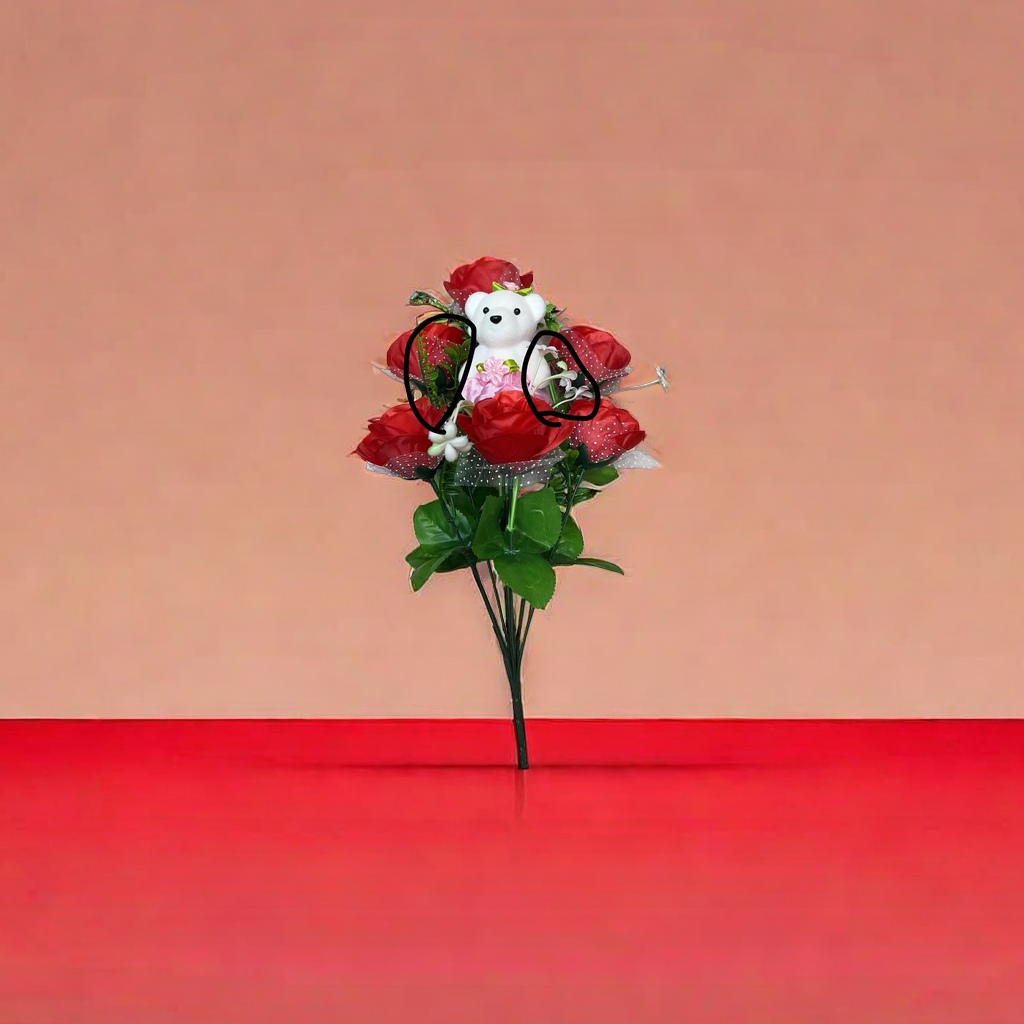 Artificial rose and preserved flower decorative items for the living room and bedroom as a birthday gift for your girlfriend