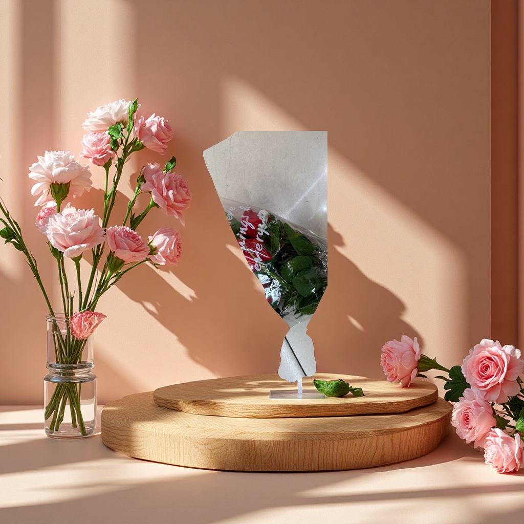 Artificial and preserved flower decorative items for the living room, bedroom, table, and as a birthday gift for my girlfriend details Picture