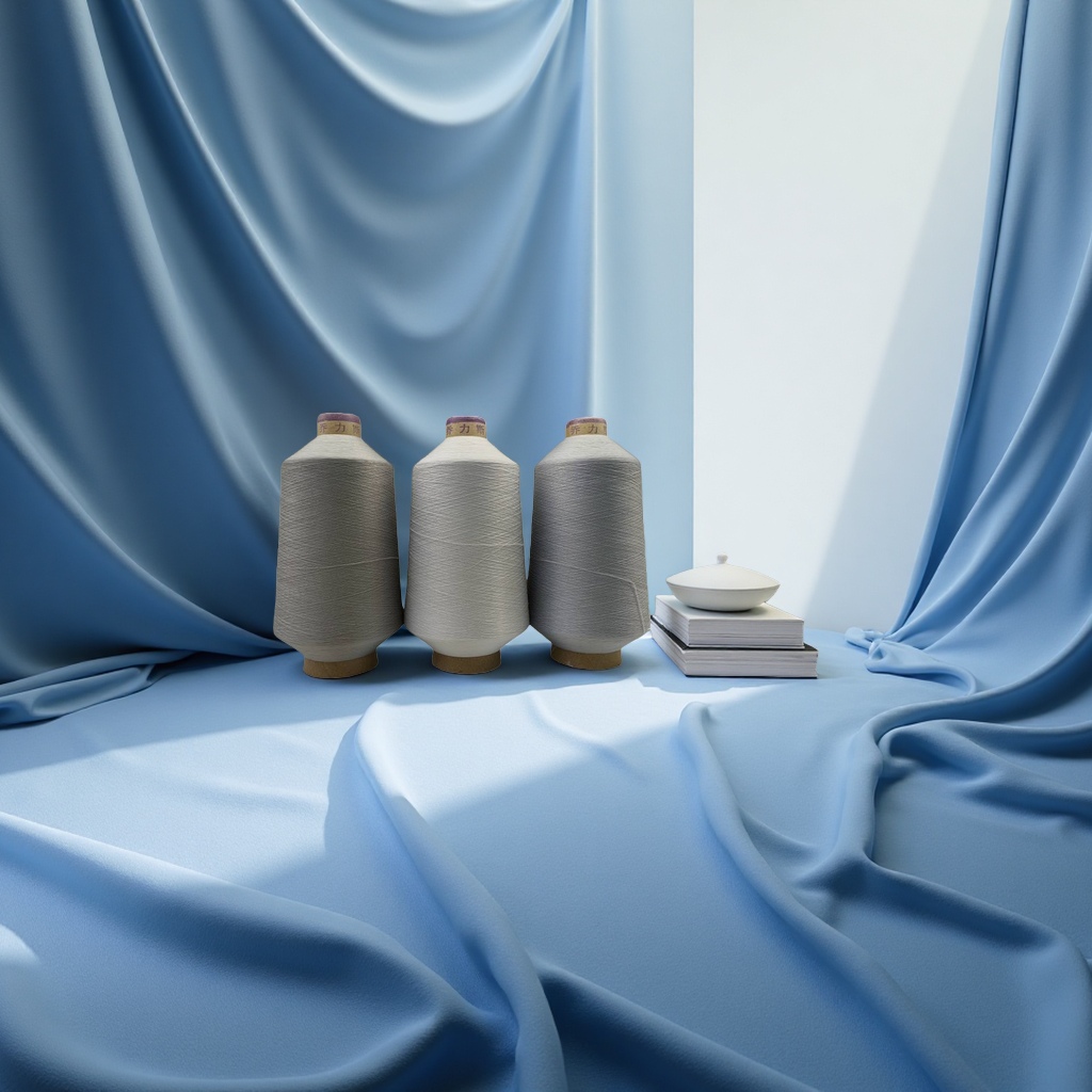 Nylon high-elastic filament 20D, 150D and 300D elastic filament yarn fabric raw materials details Picture