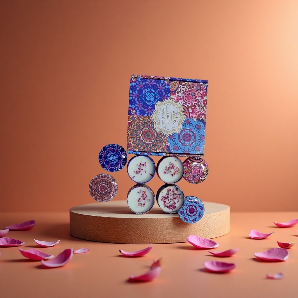 Customized aromatherapy candles, soy wax souvenir candles, indoor long-lasting fragrance, canned aromatherapy candles Application Scenario