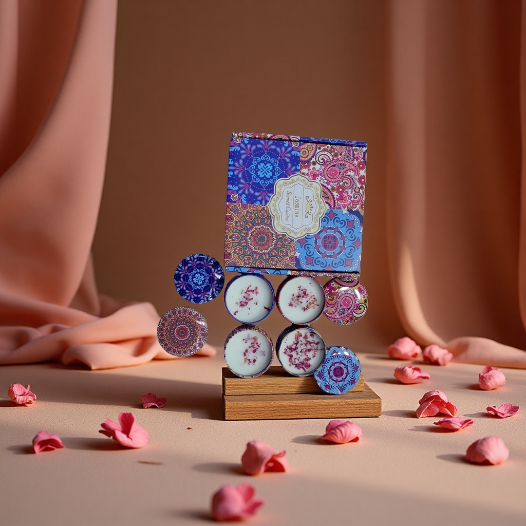 Customized aromatherapy candles, soy wax souvenir candles, indoor long-lasting fragrance, canned aromatherapy candles details Picture