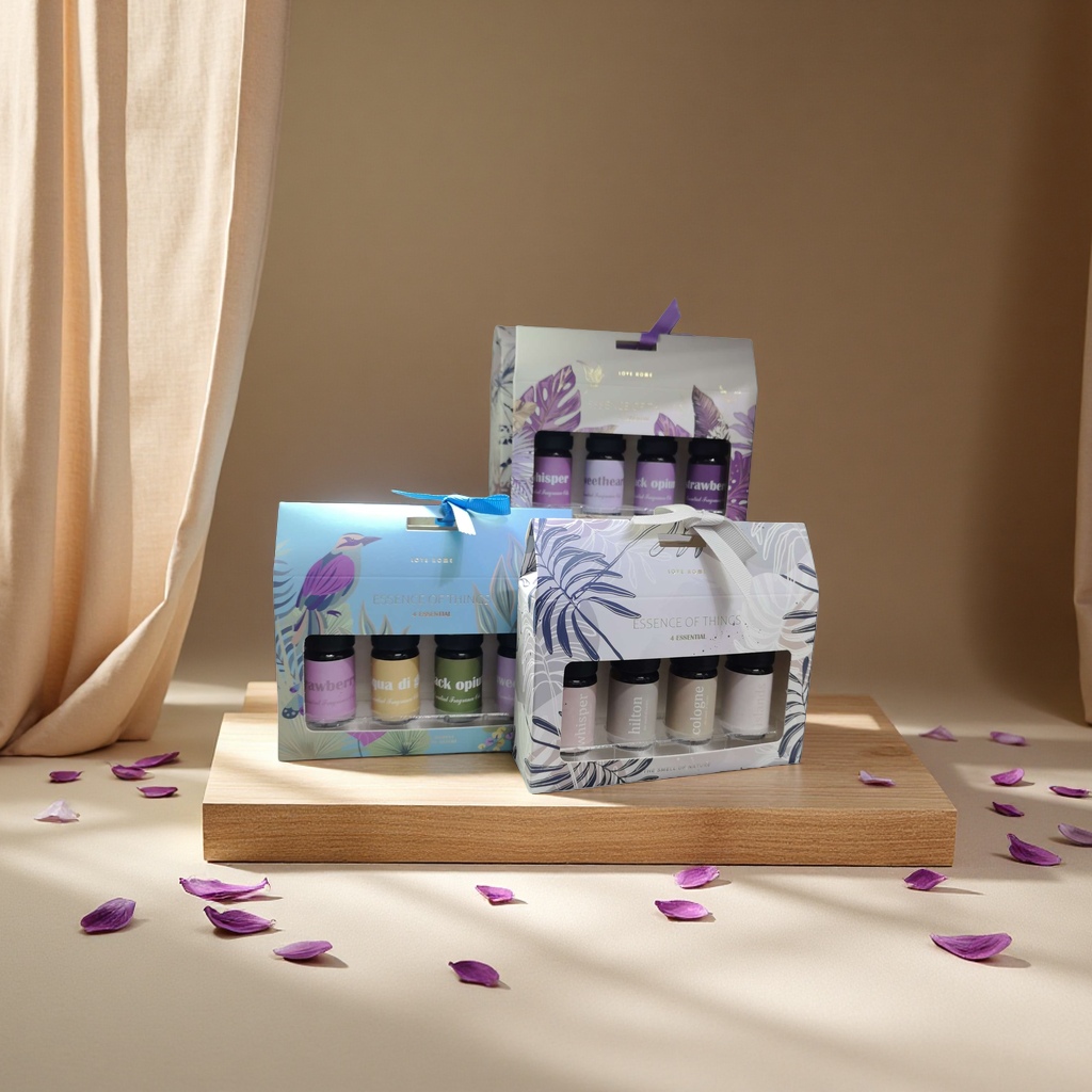 外贸跨境现货全英文玫瑰百合香薰精油水溶性加湿器无火香薰补充液 