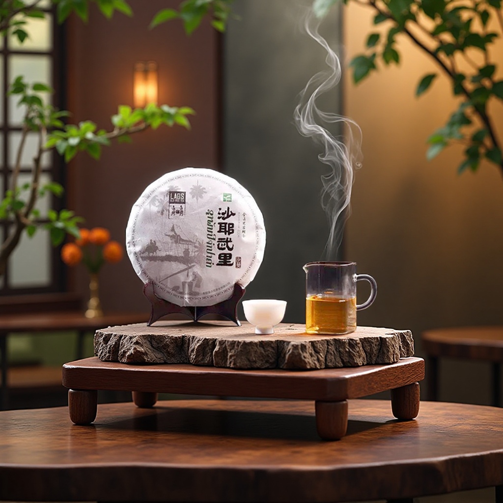Lao ancient tree tea, rich and mellow Lao tea, original production area tea gift box Application Scenario