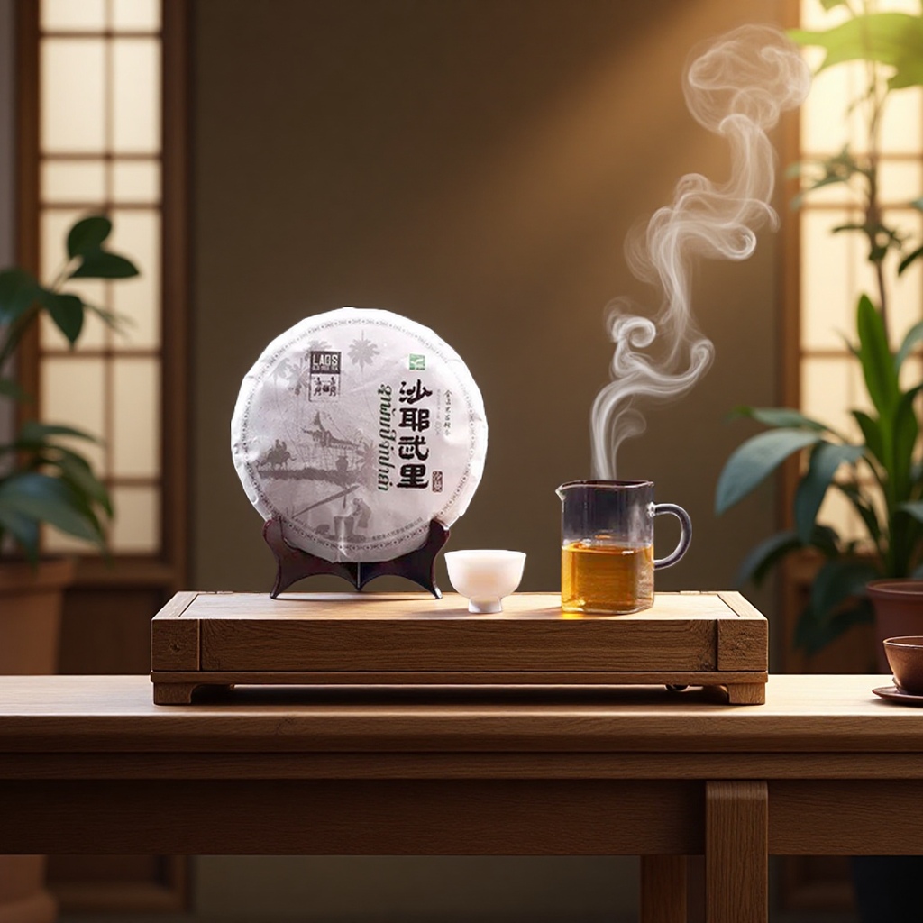 Lao ancient tree tea, rich and mellow Lao tea, original production area tea gift box details Picture