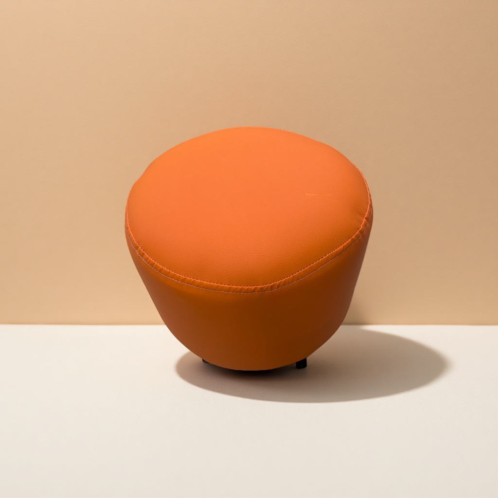 A folding stool for small-sized apartments, suitable for both home and office use, can be stacked and stored. It is lightweight and sturdy details Picture