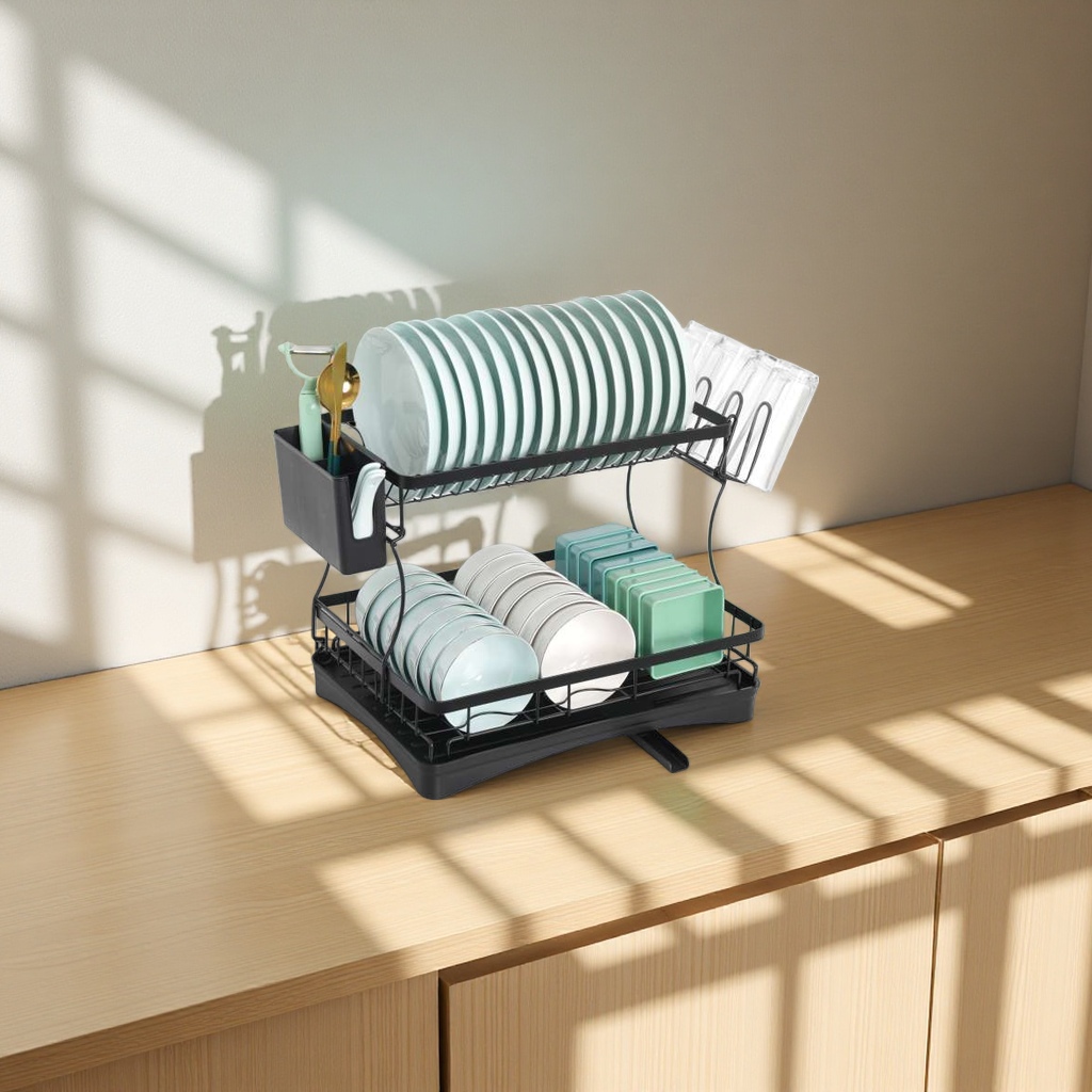 厨房用具碗架盘架收纳柜日用品百货多功能置物架