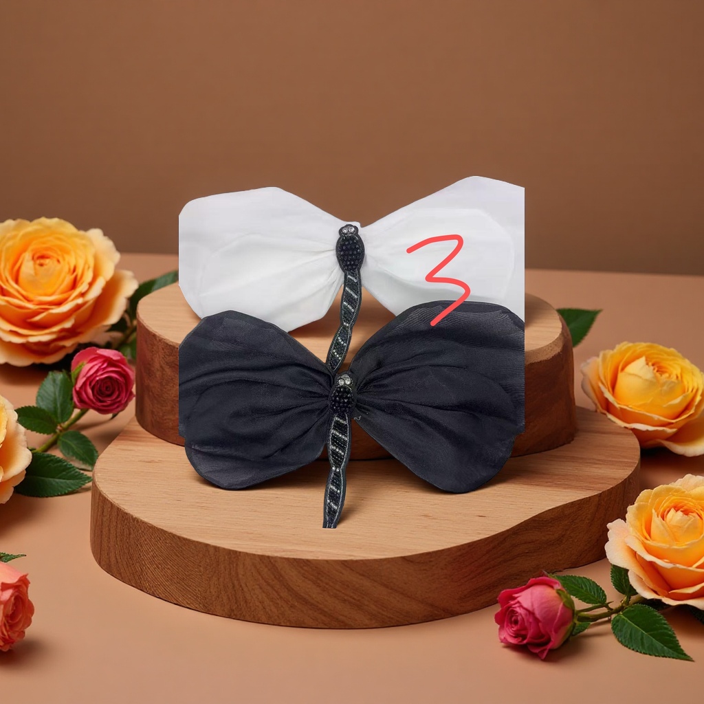 A flower bow tie as an accessory for clothing Specification image