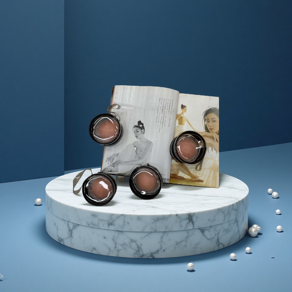 Silicone latex stickers are invisible, traceless, anti-glare, anti-latex stickers, breathable, anti-protrusion chest stickers, and waterproof latex stickers