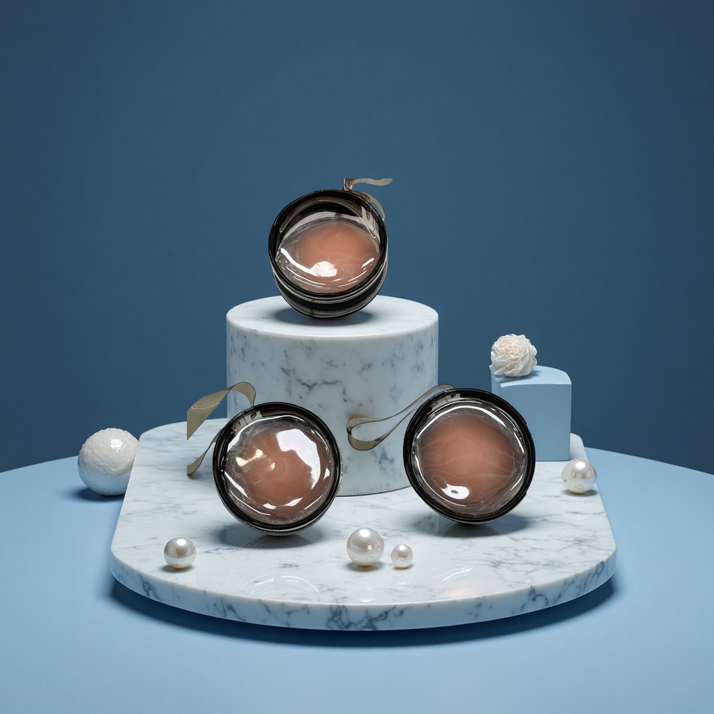 Silicone latex stickers are invisible, traceless, anti-glare, anti-latex stickers, breathable, anti-protrusion chest stickers, and waterproof latex stickers details Picture