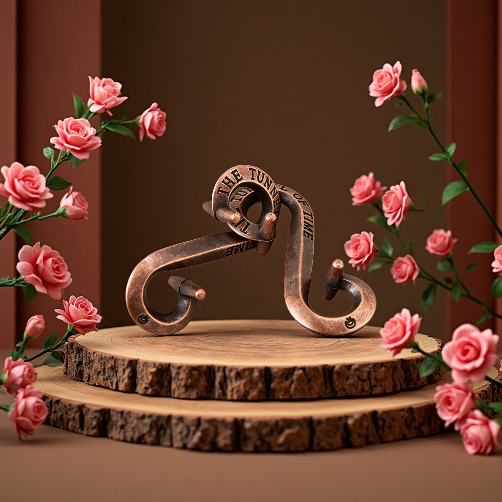 九连环解锁解压益智玩具